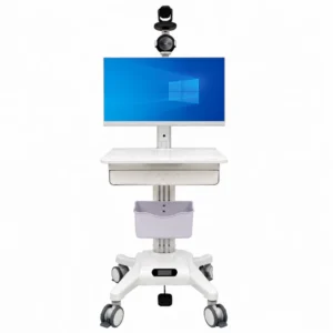SH3-A-2-2 Computer Ward Round Cart
