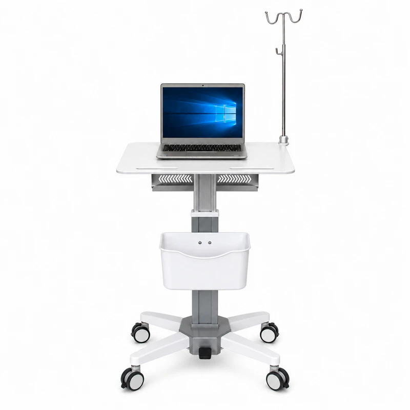 Hospital laptop cart