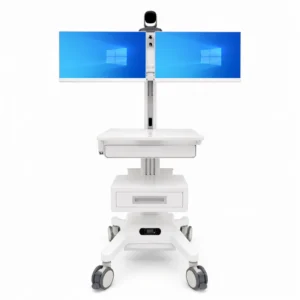 SH3-A-2-3 Computer Ward Round Cart