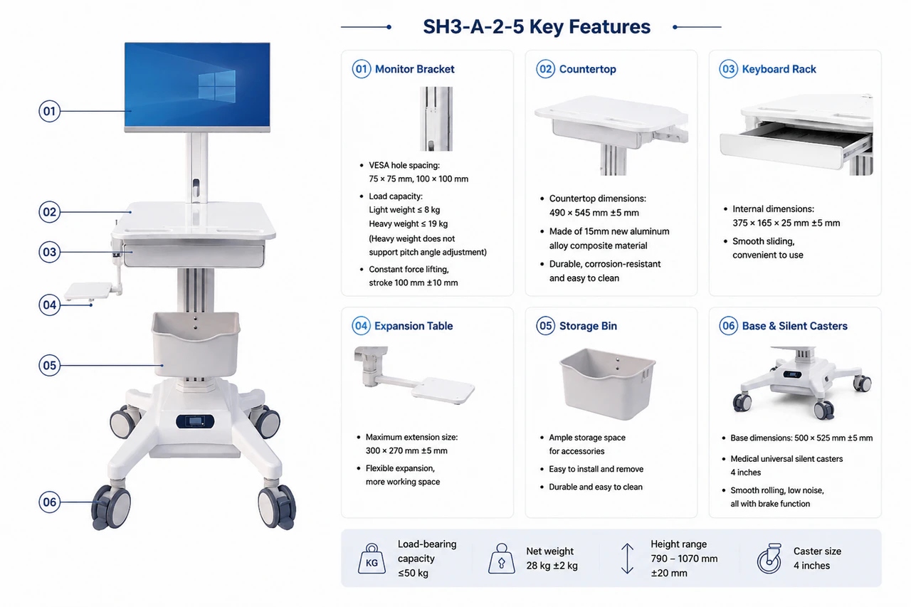 SH3-A-2-5 Key Features