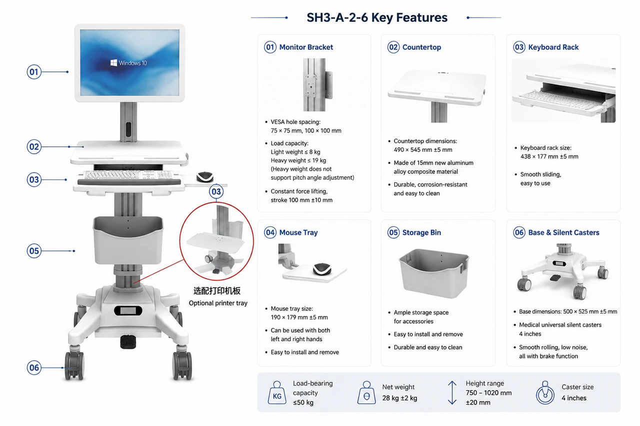 SH3-A-2-6 Key Features