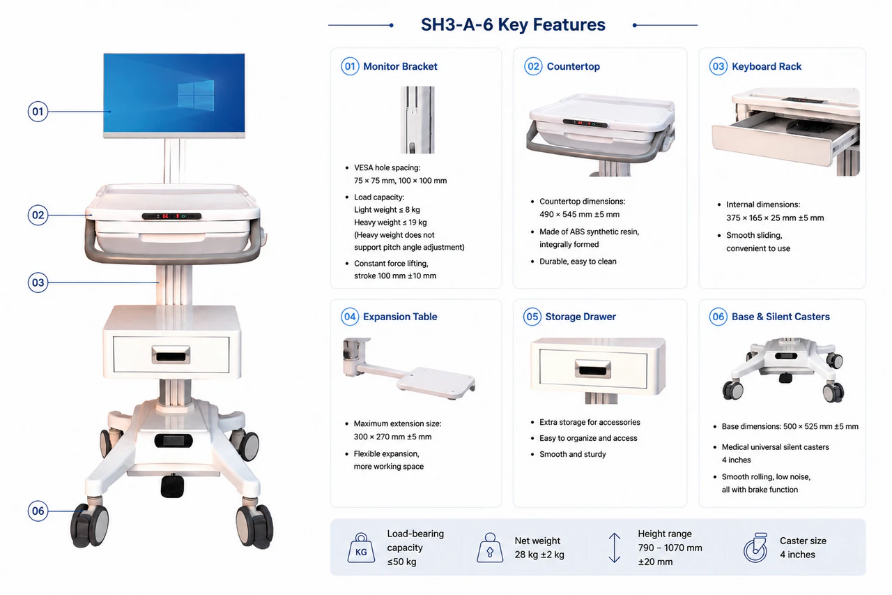 SH3-A-6 Key Features