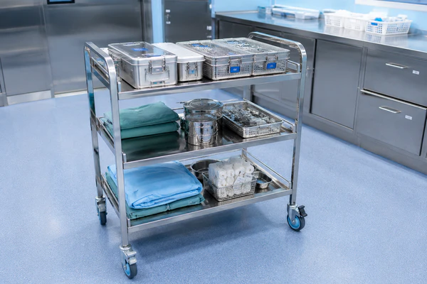 Stainless Steel Medical Trolleys