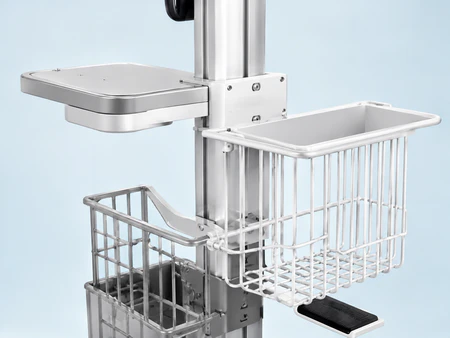 OEM medical laptop and tablet cart details