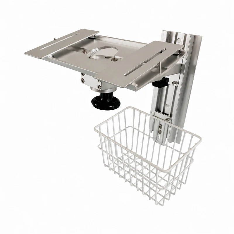 Soporte para monitor de paciente con ángulo de inclinación ajustable